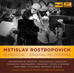 Various - Mstislav Rostropovich In Moscow - O in the group Externt_Lager /  at Bengans Skivbutik AB (3532518)