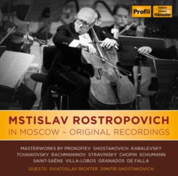 Various - Mstislav Rostropovich In Moscow - O in the group CD / Bestsellers at Bengans Skivbutik AB (3532518)