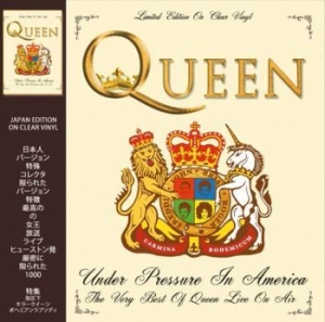 Queen - Under Pressure In America (Clear) in the group Campaigns / Weekly Releases / Week 13 / VINYL W.13 / POP / ROCK at Bengans Skivbutik AB (3547512)