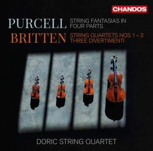 Britten Benjamin Purcell Henry - String Quartets Nos. 1-3 Fantasias in the group CD / Klassiskt at Bengans Skivbutik AB (3552095)