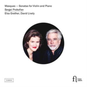 Prokofiev Sergey - Masques: Sonatas For Violin And Pia in the group Externt_Lager /  at Bengans Skivbutik AB (3552100)