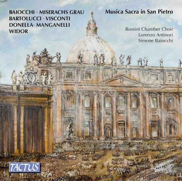 Various - Sacred Music In Saint Peter’S Basil in the group Externt_Lager /  at Bengans Skivbutik AB (3552133)