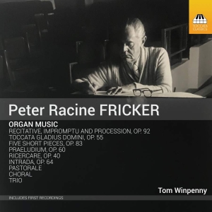 Fricker Peter Racine - Organ Music in the group Externt_Lager /  at Bengans Skivbutik AB (3552134)
