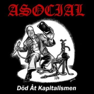 Asocial - Död Åt Kapitalismen in the group CD / Rock at Bengans Skivbutik AB (3553014)