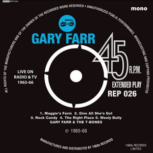 Farr Gary & T-Bones With Keith Emer - Live On Tv Ep in the group VINYL / Pop at Bengans Skivbutik AB (3556370)