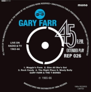 Farr Gary & T-Bones With Keith Emer - Live On Tv Ep in the group VINYL / Pop-Rock at Bengans Skivbutik AB (3556370)