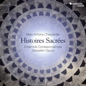 Ensemble Correspondances / Sebastien Dau - Charpentier: Histoires Sacrees in the group CD / New releases / Classical at Bengans Skivbutik AB (3560827)