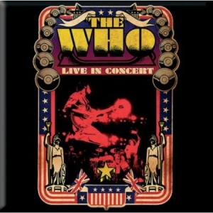 The Who - The Who Fridge Magnet: Live in Concert in the group OTHER / MK Test 7 at Bengans Skivbutik AB (3563194)