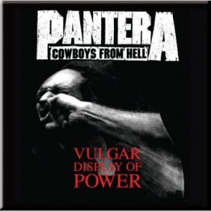 Pantera - Fridge Magnet: Vulgar in the group OTHER / Merch Various at Bengans Skivbutik AB (3563195)