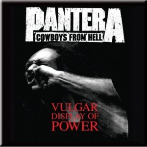 Pantera - Fridge Magnet: Vulgar in the group OTHER / MK Export CDON Merch at Bengans Skivbutik AB (3563195)