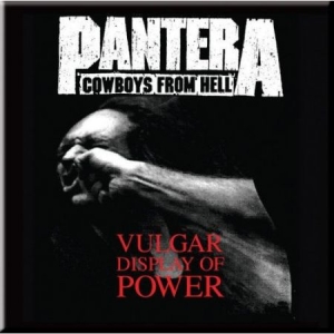 Pantera - Fridge Magnet: Vulgar in the group OTHER / MK Test 1 at Bengans Skivbutik AB (3563195)