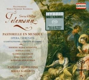 Telemann - Pastorelle En Musique in the group Externt_Lager /  at Bengans Skivbutik AB (3566113)