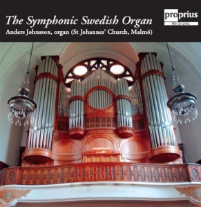 Johansson Anders - The Symphonic Swedish Organ in the group Externt_Lager /  at Bengans Skivbutik AB (3566194)