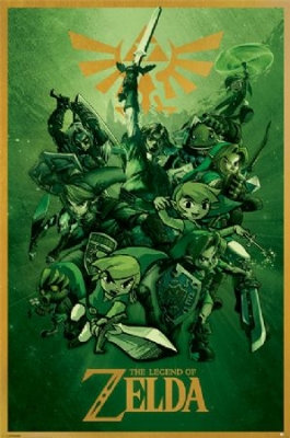 Legend of Zelda - Maxi Poster The Legend Of Zelda (Link) in the group OTHER / Merchandise at Bengans Skivbutik AB (3577392)