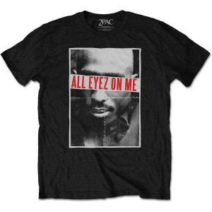 Tupac - All Eyez Folded Uni Bl    in the group MERCHANDISE / T-shirt / Hip Hop-Rap at Bengans Skivbutik AB (3586078r)