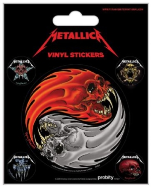 Metallica - Metallica (Yin & Yang Skulls - Pushead)  in the group OTHER / CDON - Exporterade Artiklar_Manuellt / Merch_CDON_exporterade at Bengans Skivbutik AB (3587722)