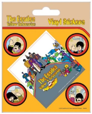 Beatles - Beatles (Yellow Submarine) Stickers in the group OTHER / MK Export CDON Merch at Bengans Skivbutik AB (3587723)