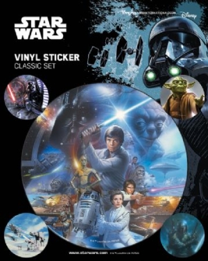 Star Wars - Star Wars (Classic) Stickers in the group MERCH /  at Bengans Skivbutik AB (3587726)