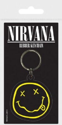 Nirvana - Nirvana (Smiley) Rubber Keychain in the group CDON - Exporterade Artiklar_Manuellt / Merch_CDON_exporterade at Bengans Skivbutik AB (3587736)