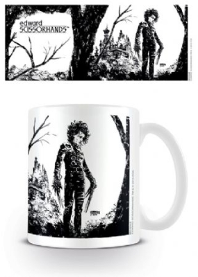 Mug - Edward Scissorhands (Black Ink) Mug in the group OTHER / CDON - Exporterade Artiklar_Manuellt /  at Bengans Skivbutik AB (3587936)
