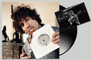 Håkan Hellström - Illusioner Svart vinyl med signerat kort in the group VINYL / Pop at Bengans Skivbutik AB (3588452)