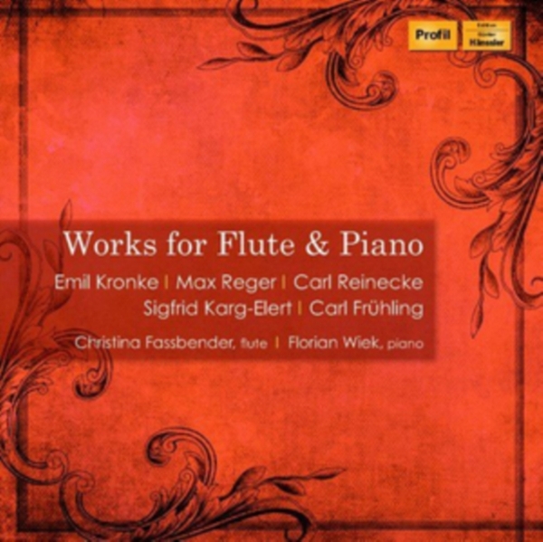 Various - Works For Flute And Piano in the group CD / Bestsellers at Bengans Skivbutik AB (3597476)