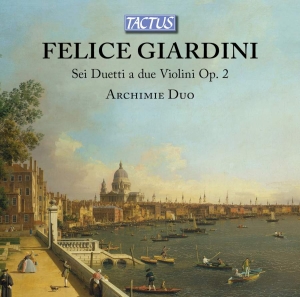 Giardini Felice - Sei Duetti A Due Violini Op. 2 in the group Externt_Lager /  at Bengans Skivbutik AB (3597480)