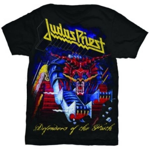 Judas Priest - Judas Priest Men's Tee: Defender of the Faith in the group Minishops / Judas Priest at Bengans Skivbutik AB (3619705)