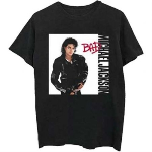 Michael Jackson - Bad Uni Bl T-Shirt in the group MERCHANDISE / T-shirt / Pop-Rock at Bengans Skivbutik AB (3621844r)