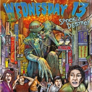 Wednesday 13 - Spook & Destroy - Digipack in the group CD / Pop-Rock at Bengans Skivbutik AB (3625296)
