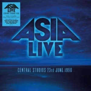 Asia - Live - Central Sudios 1990 (Blue Vi in the group VINYL / New releases / Rock at Bengans Skivbutik AB (3625322)