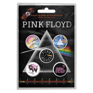 Pink Floyd - Prism Button Badge Pack in the group MERCHANDISE / Merch / Pop-Rock at Bengans Skivbutik AB (3640996)