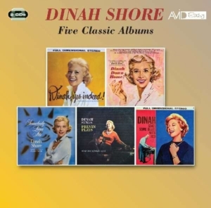 Shore Dinah - Five Classic Albums in the group CD / Pop at Bengans Skivbutik AB (3644888)