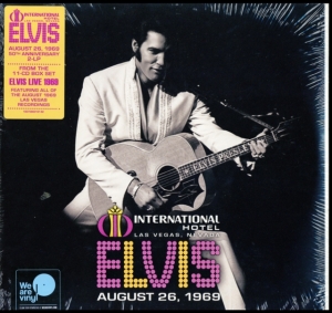Presley Elvis - Live At The International Hotel, Las Vegas, Nv August 26, 1969 in the group VINYL / Pop-Rock,Övrigt at Bengans Skivbutik AB (3645189)