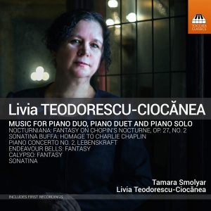 Teodorescu-Ciocanea Livia - Music For Piano Duo, Piano Duet And in the group Externt_Lager /  at Bengans Skivbutik AB (3645231)