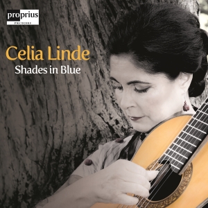 Celia Linde - Shades In Blue in the group CD / Upcoming releases / Classical at Bengans Skivbutik AB (3647153)