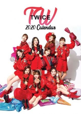 Twice - TWICE 2020 Unofficial Calendar in the group Minishops / K-Pop Minishops / Twice at Bengans Skivbutik AB (3649686)