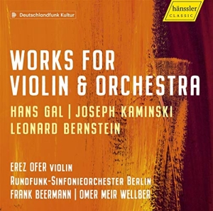 Bernstein Leonard Gál Hans Kami - Violin Concertos in the group Externt_Lager /  at Bengans Skivbutik AB (3651173)