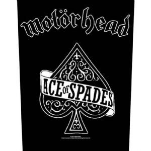 Motorhead - Ace Of Spades -Back Patch: in the group OTHER / MK Test 1 at Bengans Skivbutik AB (3655627)