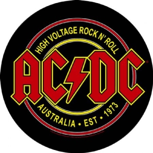 AC/DC - High Voltage Rock N Roll - Back Patch in the group MERCH / Minsishops-merch / Ac/Dc at Bengans Skivbutik AB (3655651)