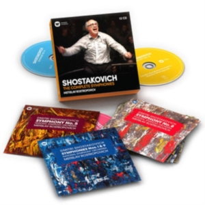 Mstislav Rostropovich - Shostakovich: The Complete Sym in the group CD / CD Classical at Bengans Skivbutik AB (3655962)