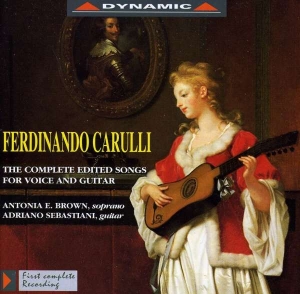 Carulli - Songs For Voice And Guitar in the group Externt_Lager /  at Bengans Skivbutik AB (3659440)