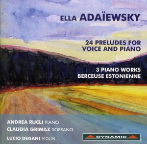 Adaiewsky - 24 Preludes For Voice And Piano in the group Externt_Lager /  at Bengans Skivbutik AB (3659722)