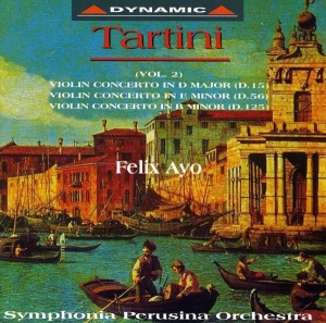 Tartini - Violin Concertos Vol 2 in the group Externt_Lager /  at Bengans Skivbutik AB (3662169)