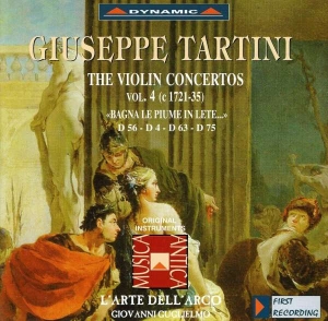 Tartini - The Violin Concertos Vol 4 in the group Externt_Lager /  at Bengans Skivbutik AB (3662174)