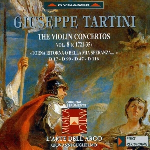Tartini - The Violin Concertos Vol 8 in the group Externt_Lager /  at Bengans Skivbutik AB (3662184)