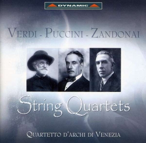 Verdi / Puccini / Zandonai - String Quartets in the group Externt_Lager /  at Bengans Skivbutik AB (3662197)