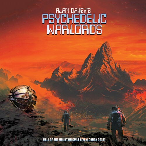 Davey Alan And Psychedelic Warlords - Hall Of The Mountain Grill Live 201 in the group CD / Pop at Bengans Skivbutik AB (3664647)