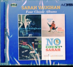 Sarah Vaughan - Four Classic Albums in the group CD / Jazz at Bengans Skivbutik AB (3664702)