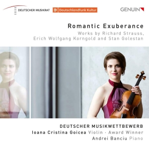 Golestan Stan Korngold E W Strau - Romantic Exuberance in the group Externt_Lager /  at Bengans Skivbutik AB (3665990)